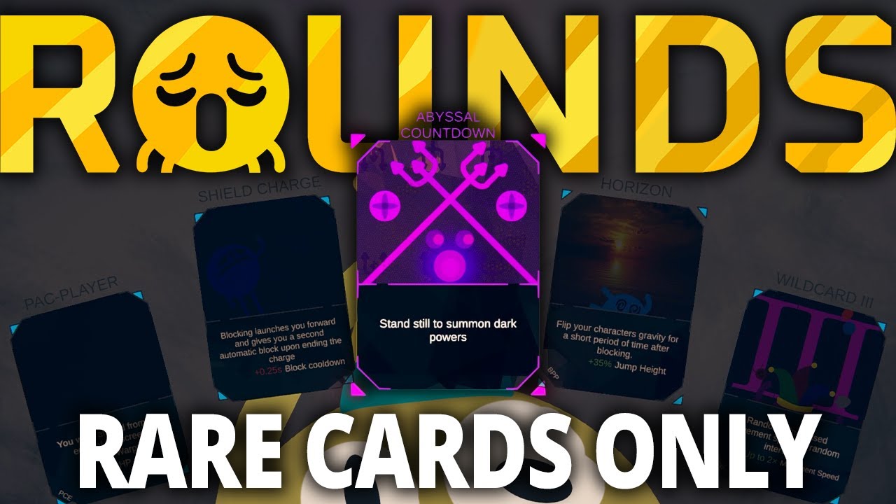 ONLY RARE CARDS!?! - Rounds (4-Player Gameplay)