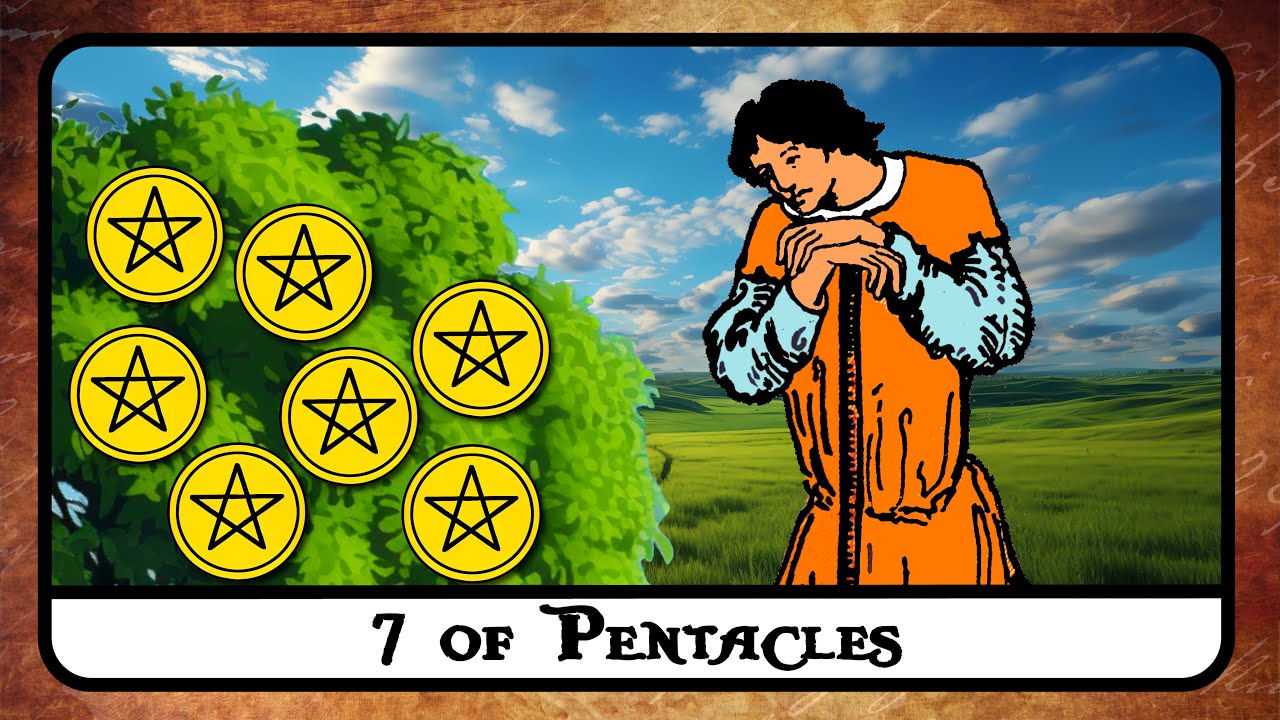 7 of Pentacles Tarot Card Meaning ⛤ Reversed, Secrets, History ⛤