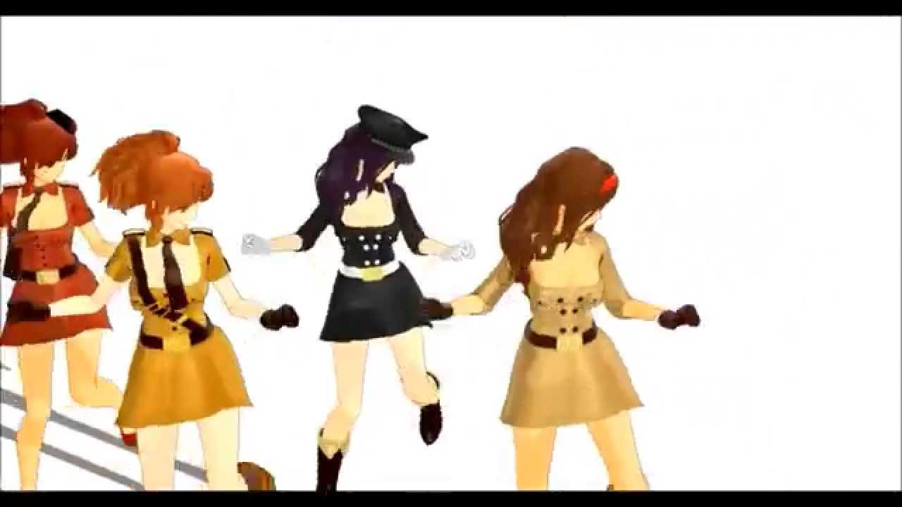 【APヘタリアMMD】Girls Nyo!Italy & Nyo!Romano + Download Link