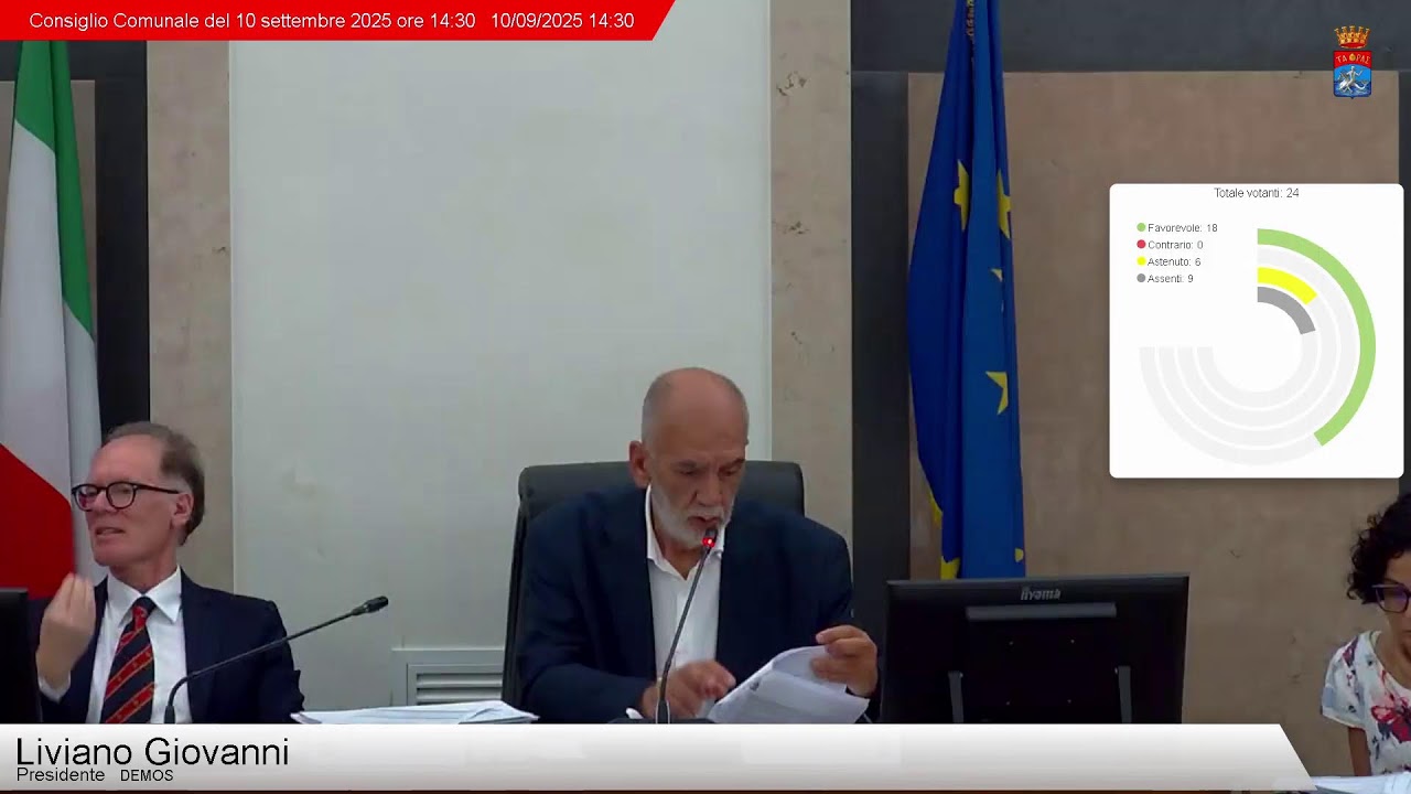 Consiglio Comunale del 10 settembre 2025 ore 14:30