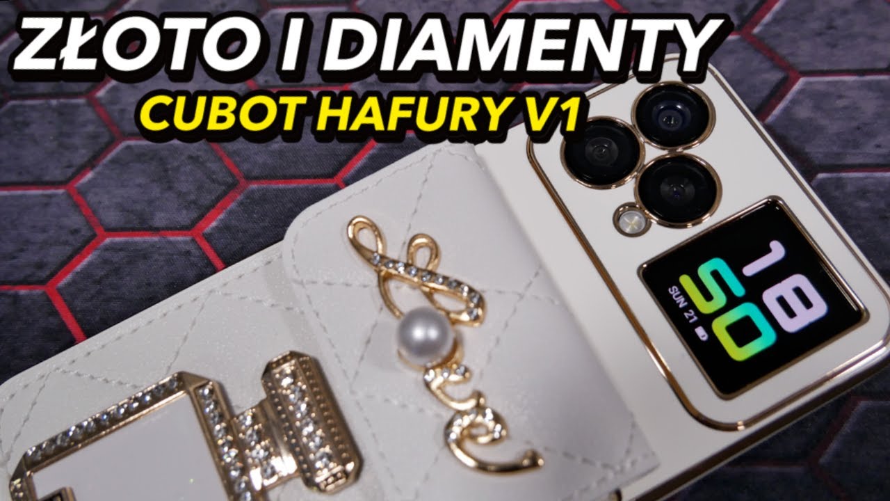 Złoto i diamenty, czyli niezły smartfon w rozsądnej cenie - Test Hafury V1 od marki Cubot