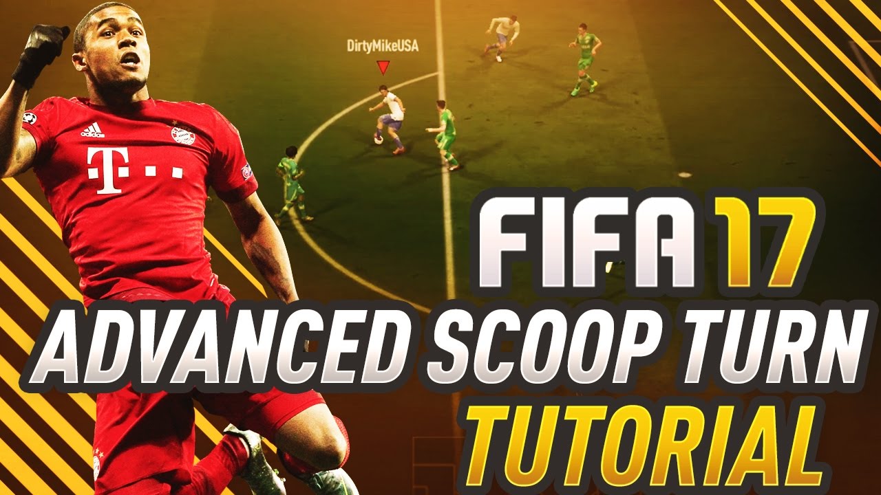 FIFA 17 ADVANCED SCOOP TURN TUTORIAL! BEST SKILL MOVE AROUND THE BOX IN ULTIMATE TEAM! (FUT GUIDE)