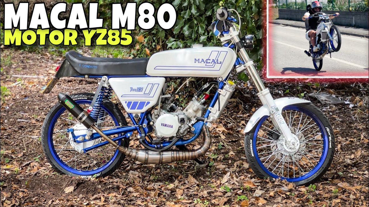MACAL M80 COM MOTOR YZ 85 *O SETUP IDEAL?* | STOWNAS