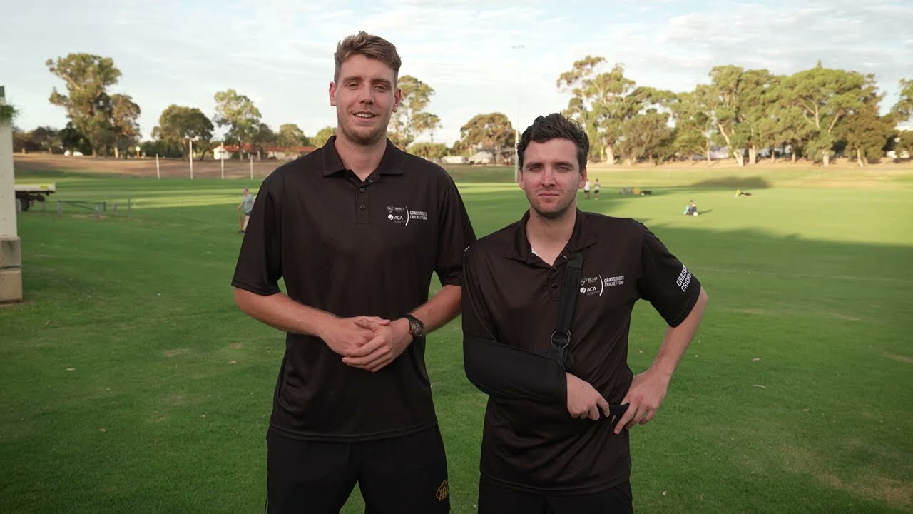 Grassroots Cricket Fund x Cam Green and Jhye Richardson at Cockburn Cricket Club