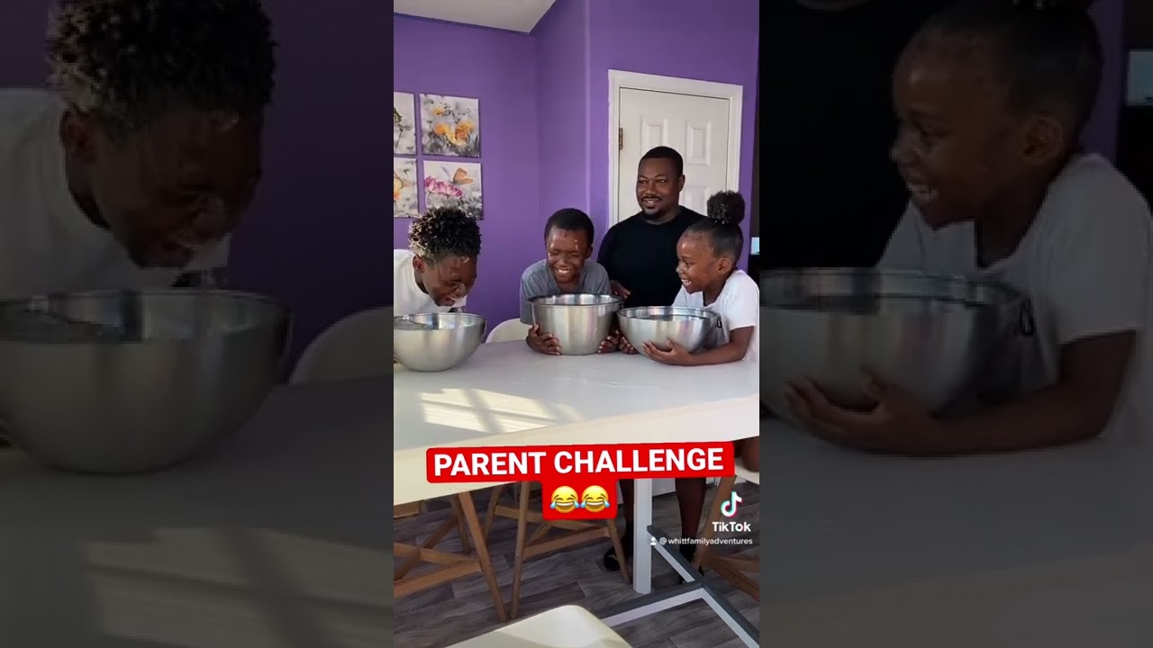 Parent Challenge!! 😂😂 