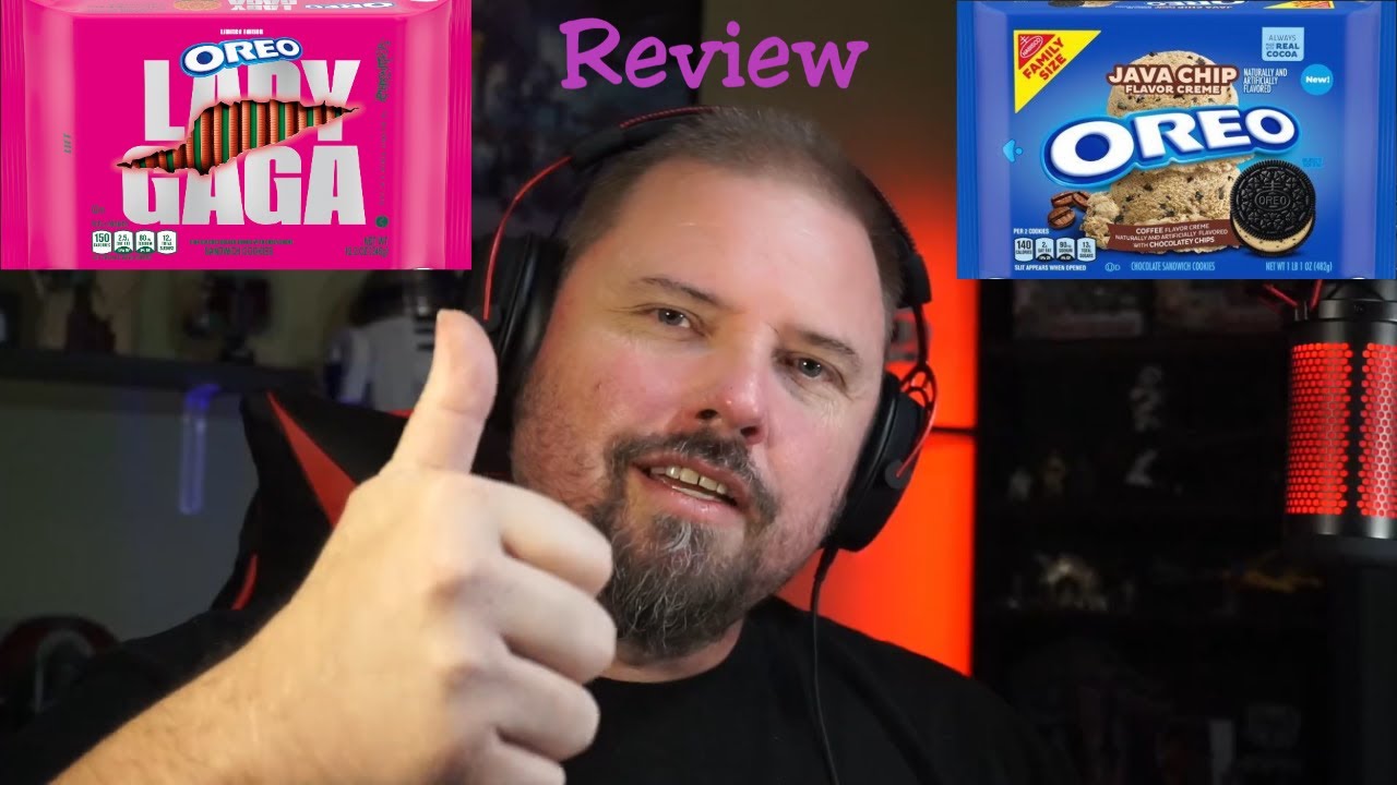 Lady Gaga Oreo And Java Chip flavor Oreo cookie Review