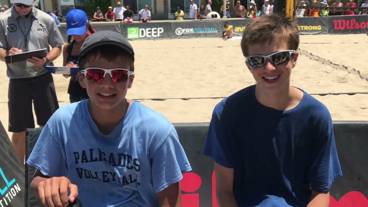 Mental Toughness Was Key For Teens Marcus And Miles Partain In 2017 AVP Hermosa Beach Qualification