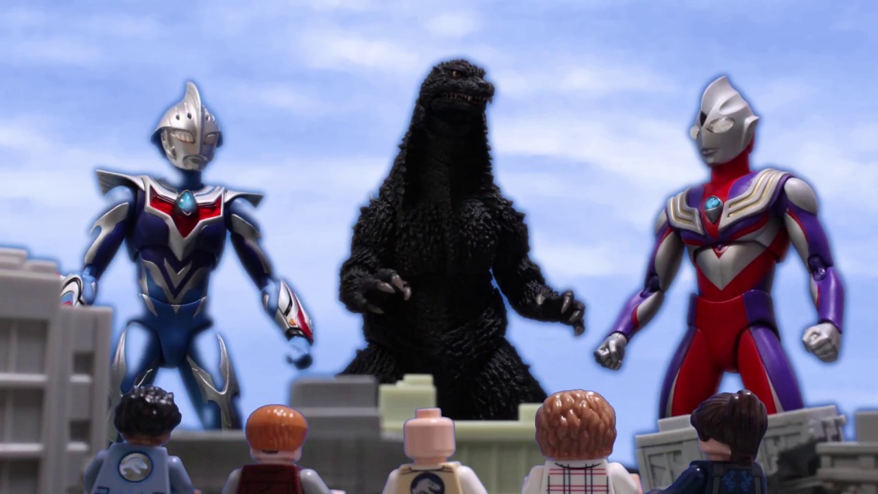 Godzilla & ultraman，ゴジラ & ウルトラマン