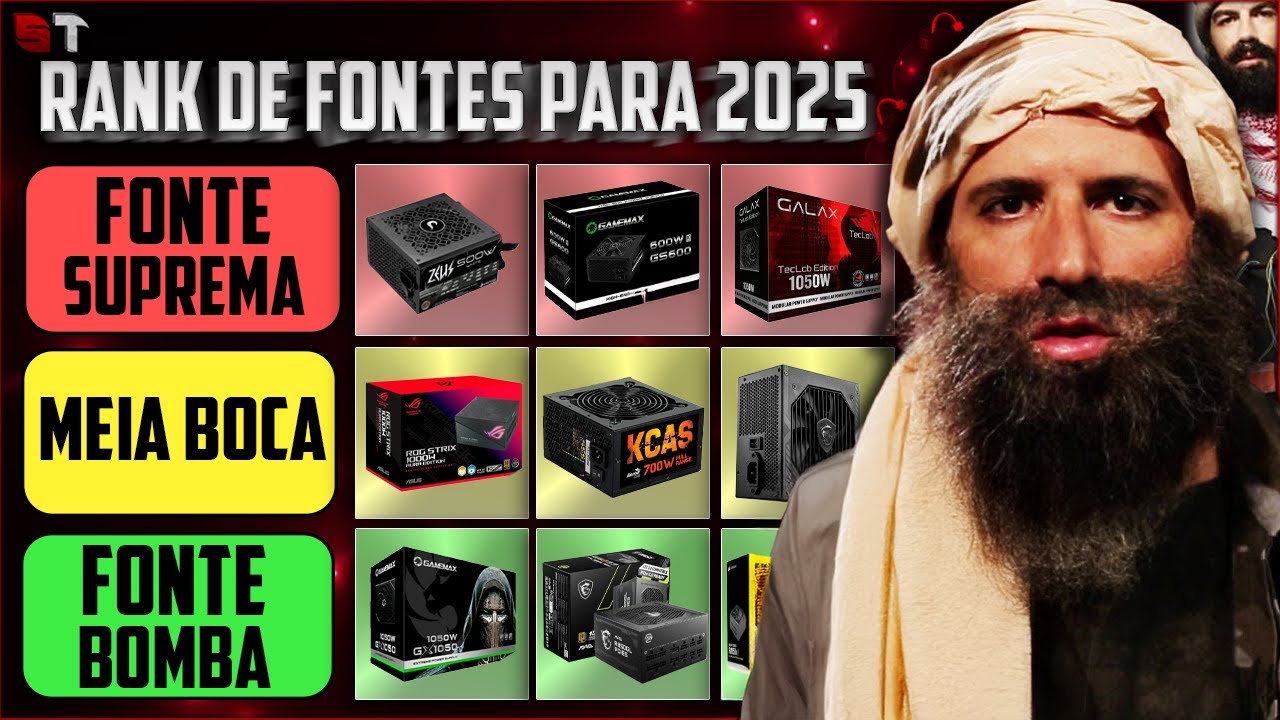 Qual FONTE Comprar em 2025? Guia Completo