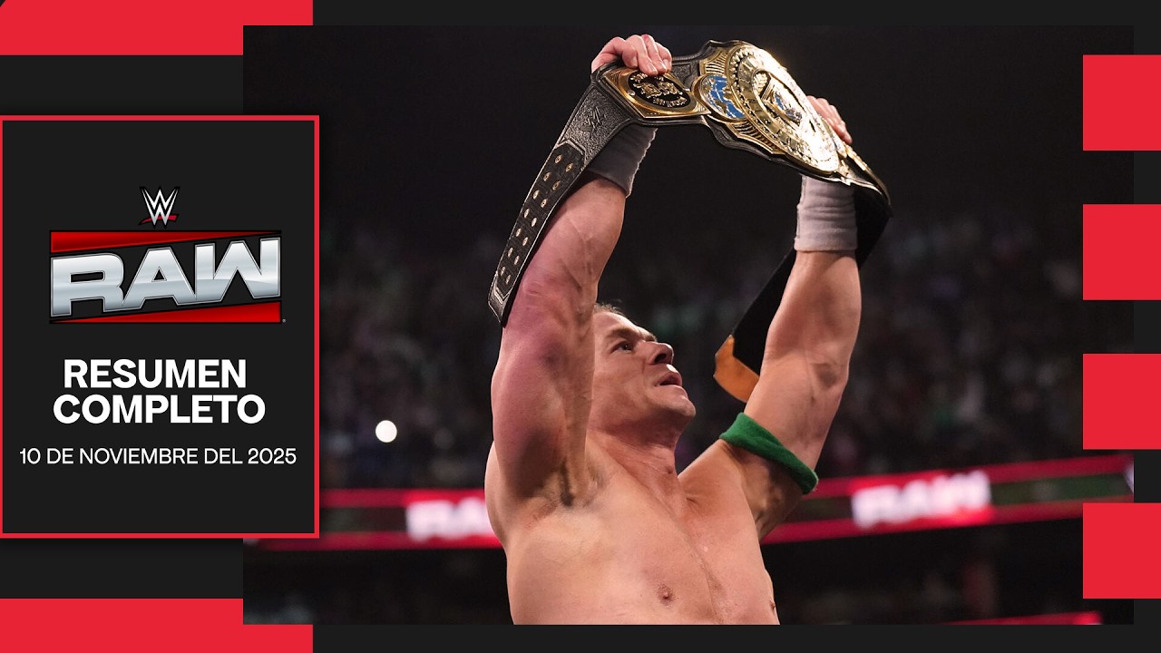WWE RAW 10 Noviembre 2025 - Resumen Completo en Espa&ntilde;ol