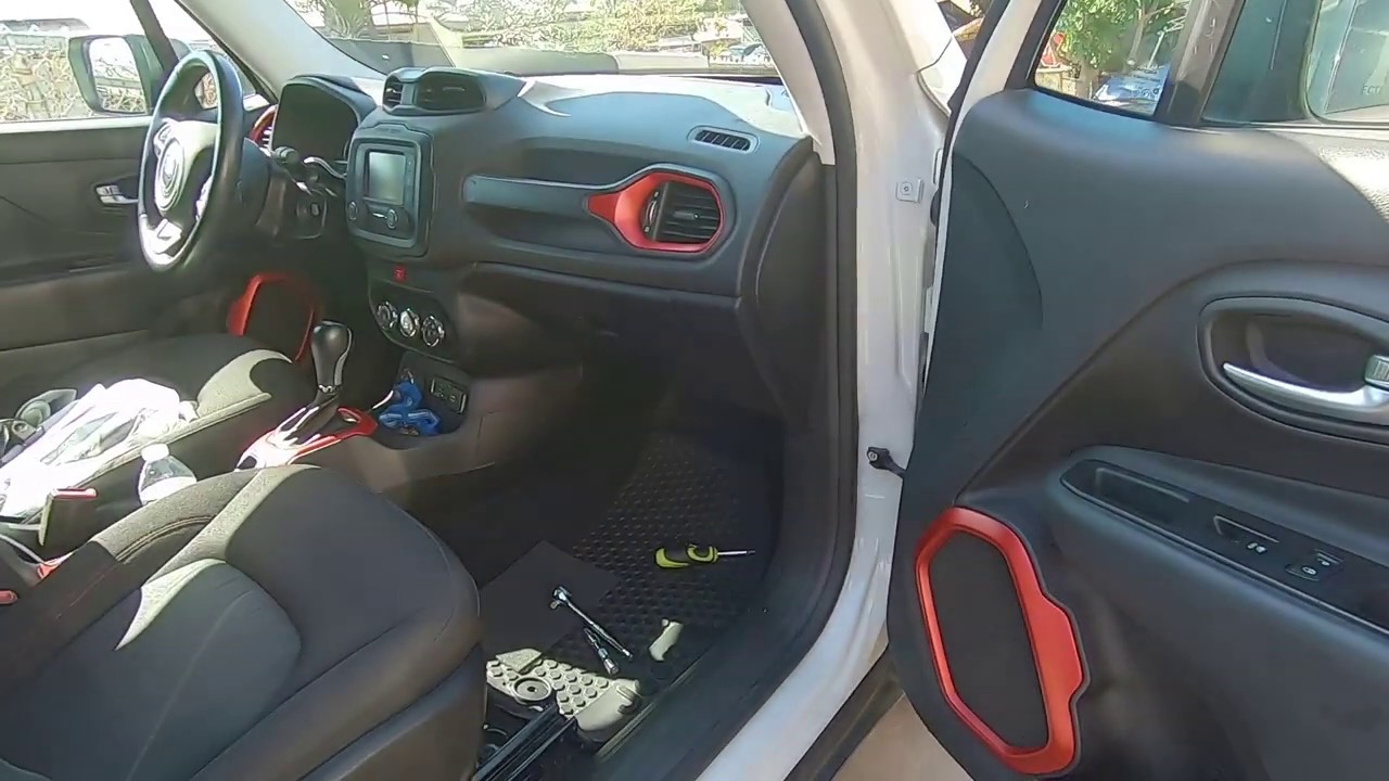 2016 JEEP RENEGADE TRAILHAWK- AC FILTER AND BLOWER MOTOR REMOVAL