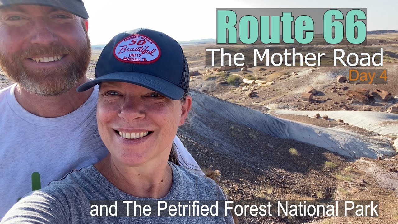 Petrified Forest along Route 66 | Our trip on Americas Highway (Day 4)
