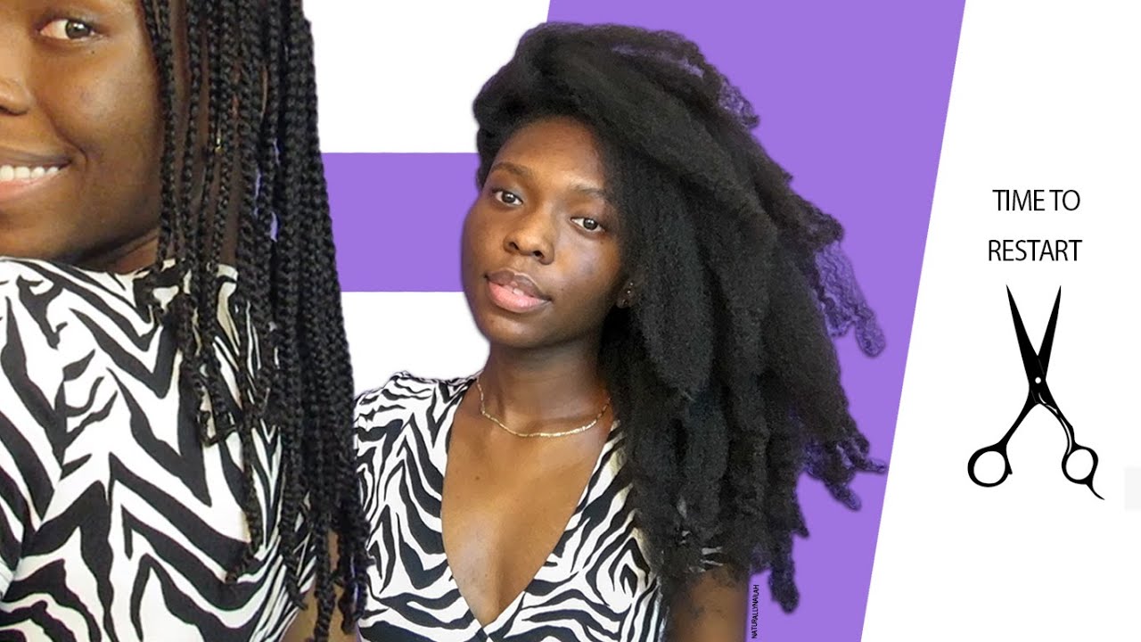 Cutting My Tailbone Length Hair! | DO NOT NEGLECT YOUR HAIR LIKE ME😳