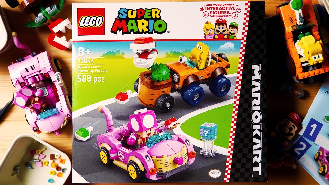 Mario Kart™ – Piranha Plant Power Up Pursuit 72044 マリオカート かみつけ！パックンフラワー