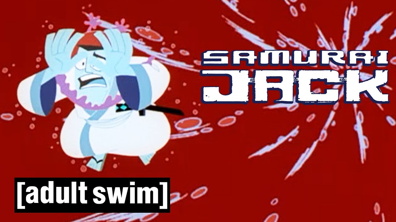 Samurai Jack | Inside the Farting Dragon | Adult Swim UK 🇬🇧