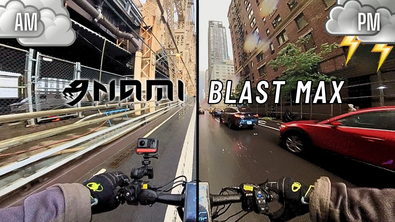 Nami Blast Max vs. Wet Roads & A Thunderstorm! | E-Scooter Ride POV [4K]