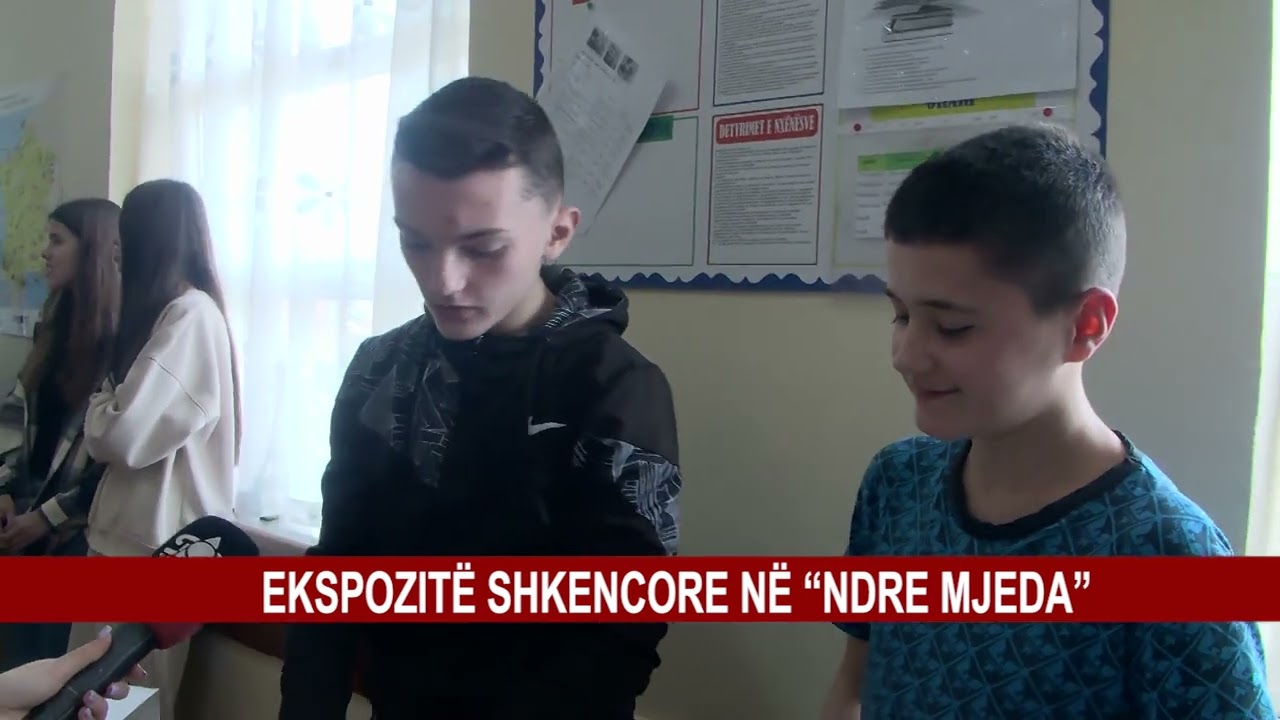 EKSPOZITË SHKENCORE NË “NDRE MJEDA”