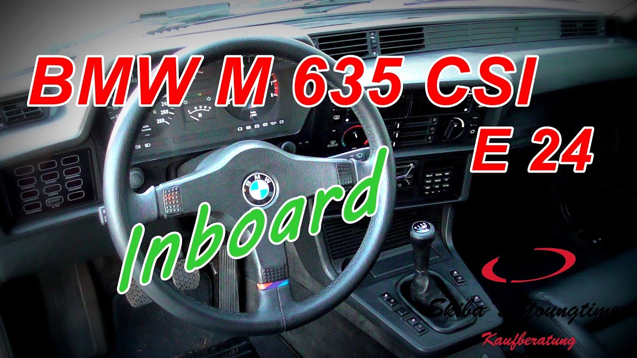 BMW M 635 CSI Sammlerzustand   I   ein Fahrbericht
