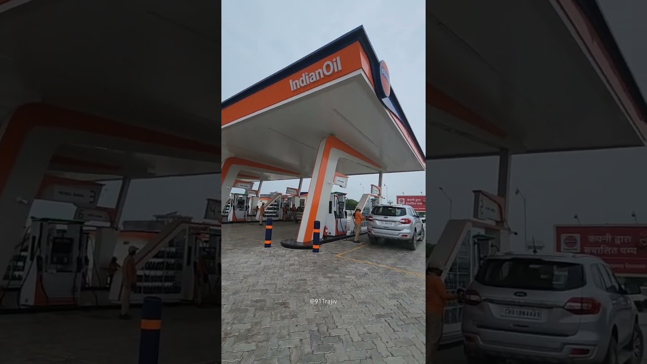 Indian Oil Filling Station 👌 #shorts