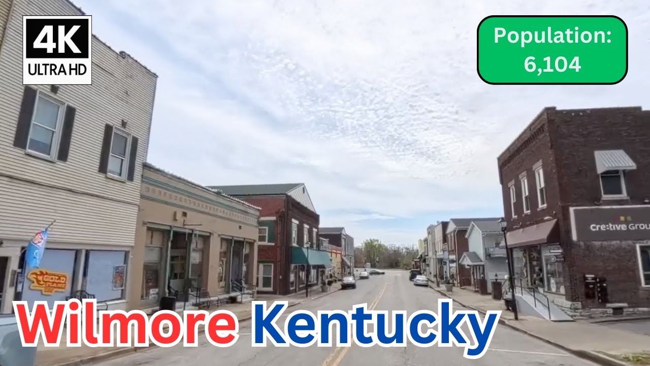 Driving Through Wilmore, Kentucky in 4K 🚗 | Scenic Small Town Tour Near the Kentucky River