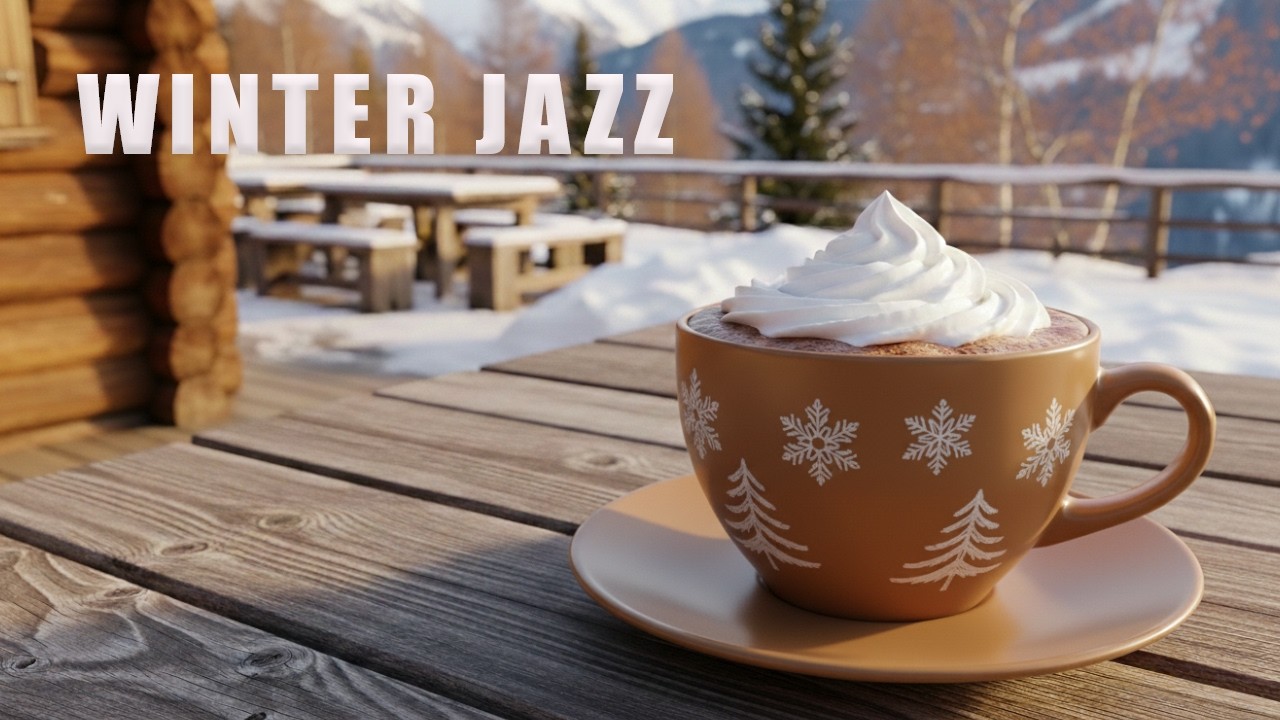 Positive Morning Jazz ☃️ Bossa Nova Instrumental and Cozy Jazz Cafe Music for Happy Moods
