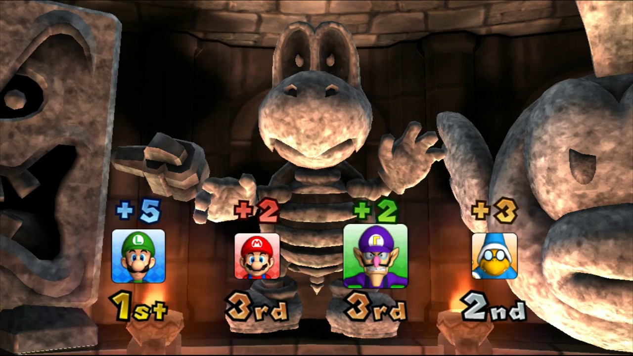 Mario Party 9 Minigame Mode #18 Boss Rush Gameplay