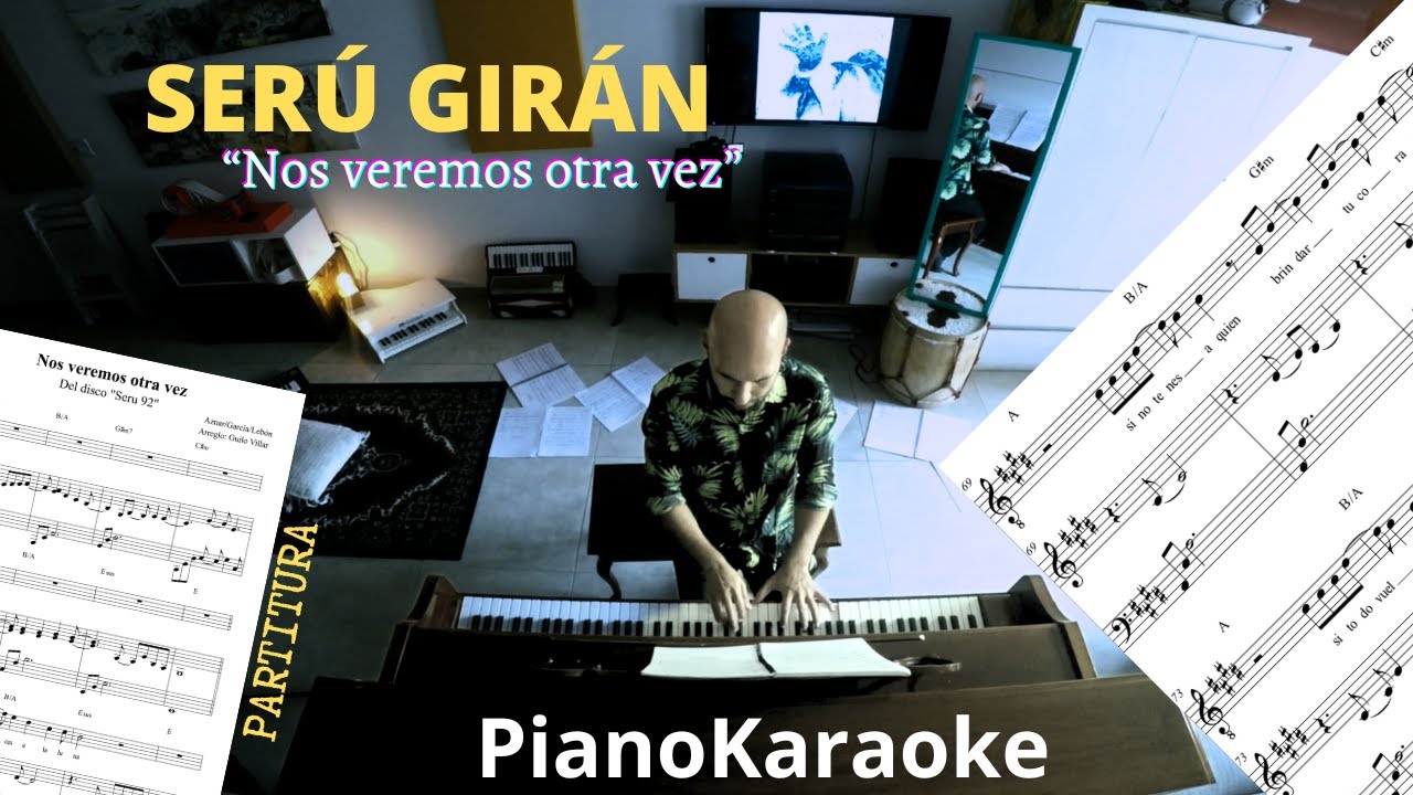 Serú Girán - Nos veremos otra vez (Partitura + PianoKaraoke)