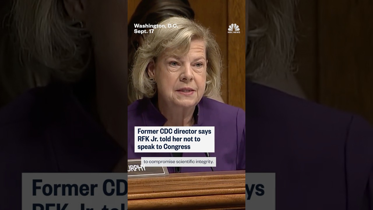 Former CDC director says RFK Jr. told her not to speak to Congress