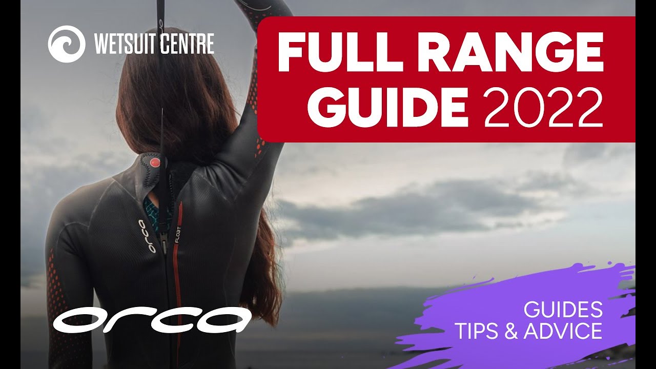 Explaining The Orca Open Water & Triathlon Swimming Wetsuit Range 2022