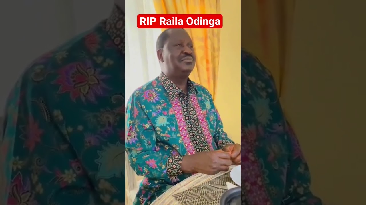 #rip #restinpeace #ripraila #railaodinga #raila #shortsfeed #shortsafrica