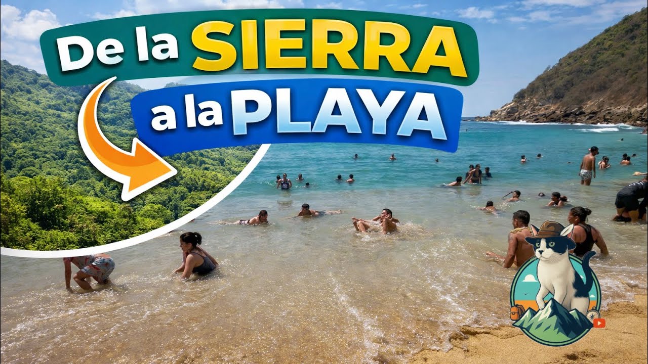 Nos Fuimos a VISITAR la PLAYA por la Autopista BARRANCA LARGA/VENTANILLA 
