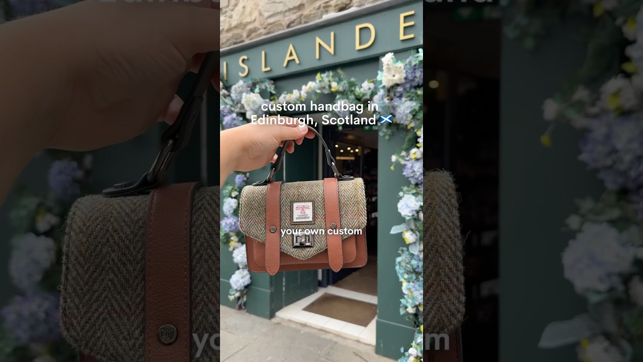 Make your own custom handbag in Edinburgh, Scotland | Scotland Travel Ideas