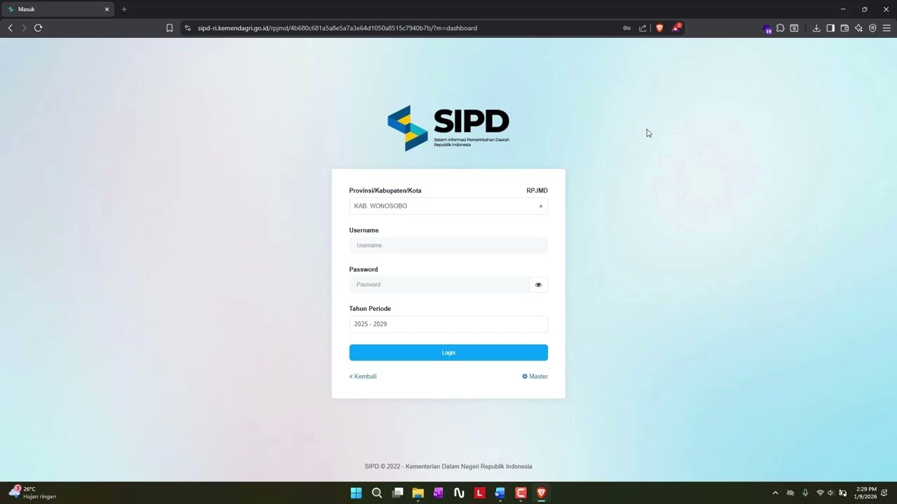 Cara Input Kegiatan dan SubKegiatan pada Renstra di SIPD-RI