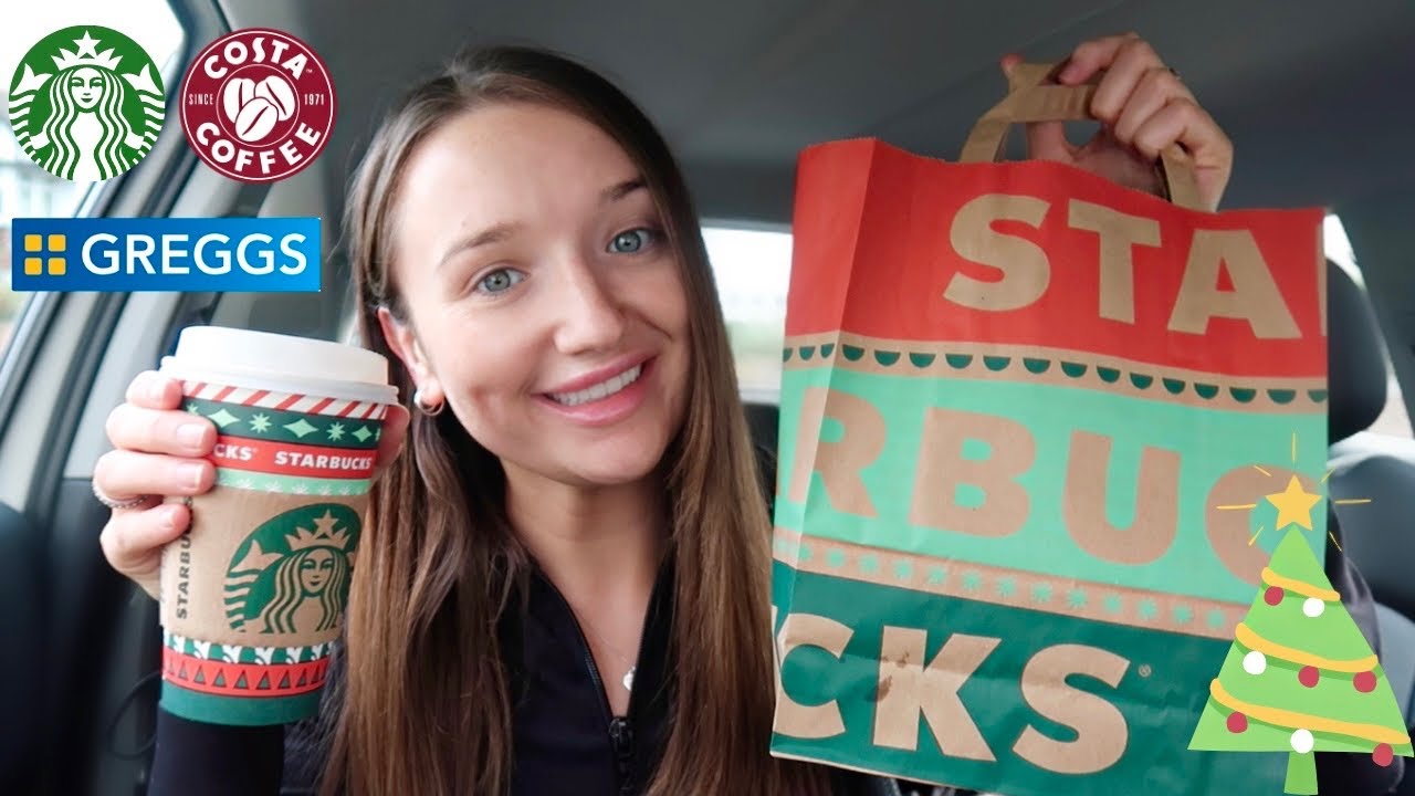 Круглосуточно только блюда из рождественского меню | Greggs, Starbucks + Costa