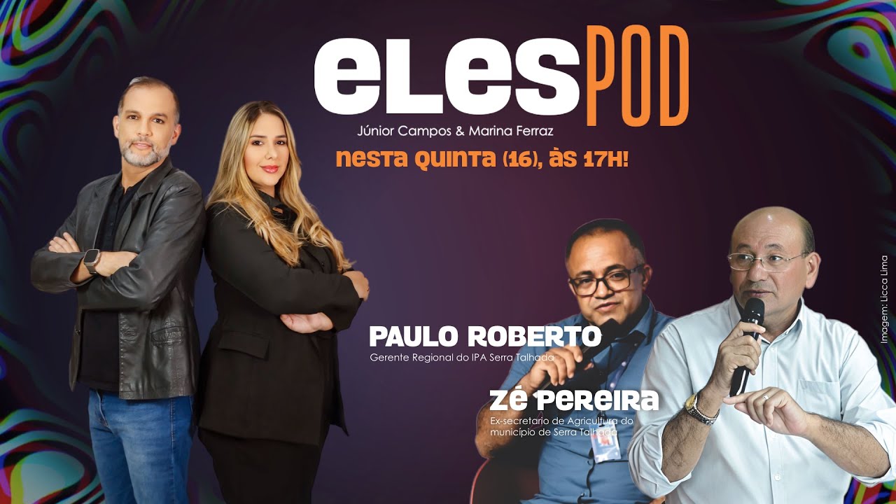 Júnior Campos e Marina Ferraz recebem, Paulo Roberto - Gerente Regional do IPA ST e Zé Pereira
