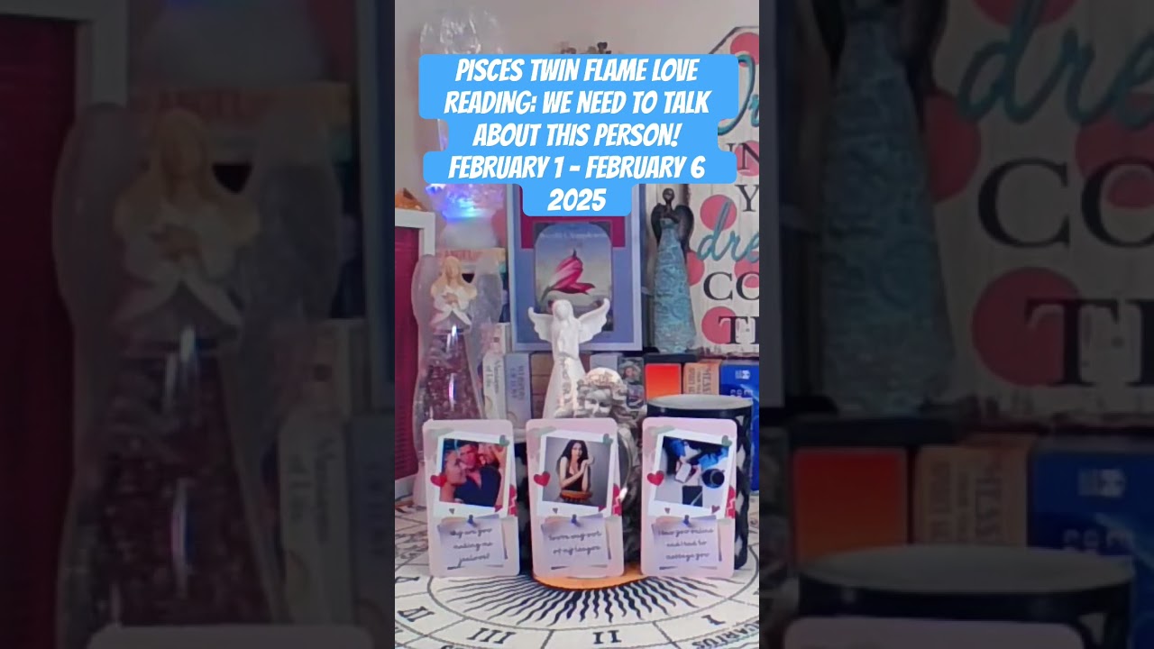 PISCES TWIN FLAME LOVE READING: WE NEED TO TALK ABOUT THIS PERSON! #pisces #twinflame #love #foryou
