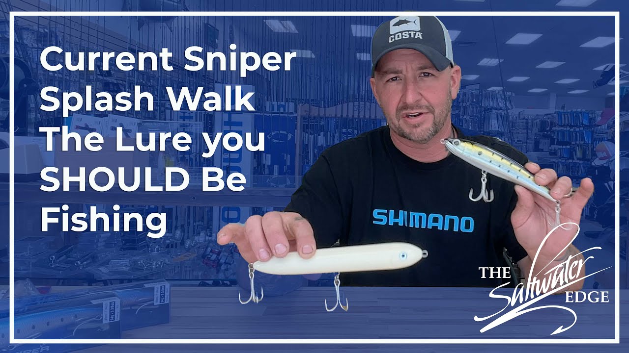 Shimano CURRENT SNIPER SPLASHWALK Review and How To Fish - The best lure in your topwater arsenal?
