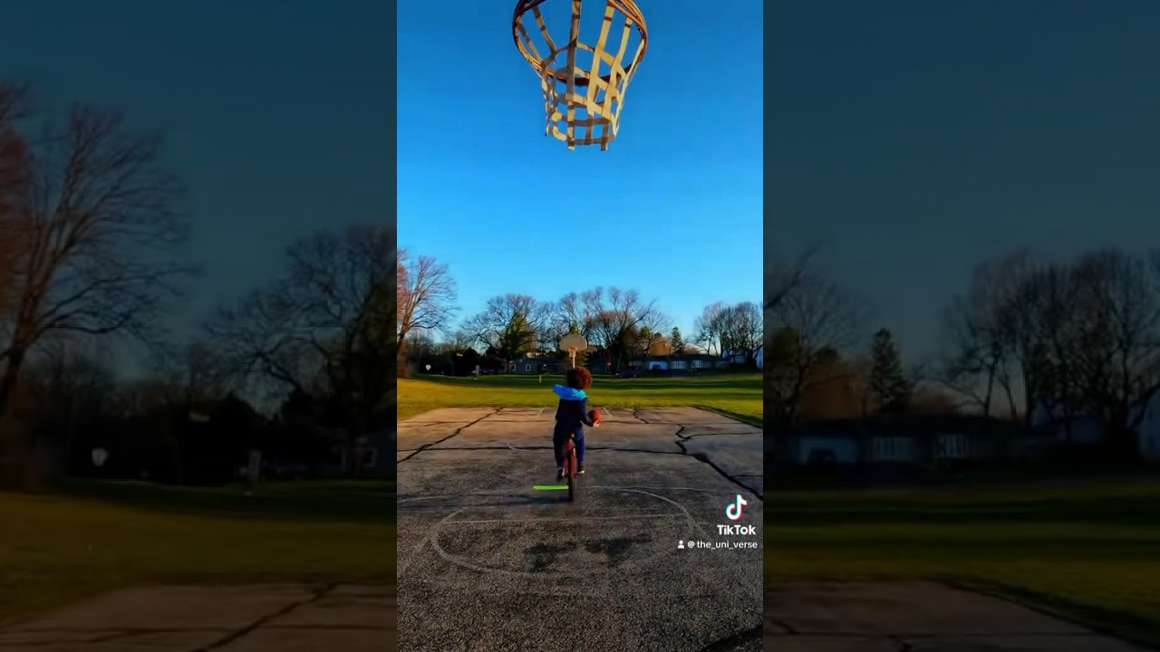 World record basketball shot on a 