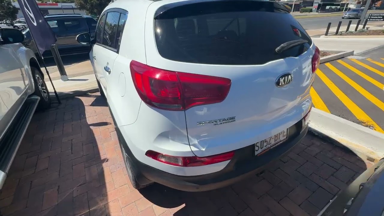 Video for 2015 Kia Sportage Platinum. $14,990. Great value and condition. Pls call TAJ 0433961564