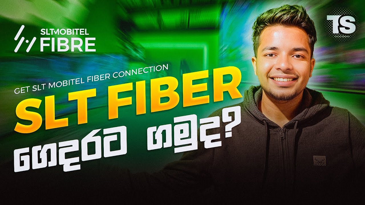 How to get SLT Mobitel fiber connection online - slt fiber sinhala
