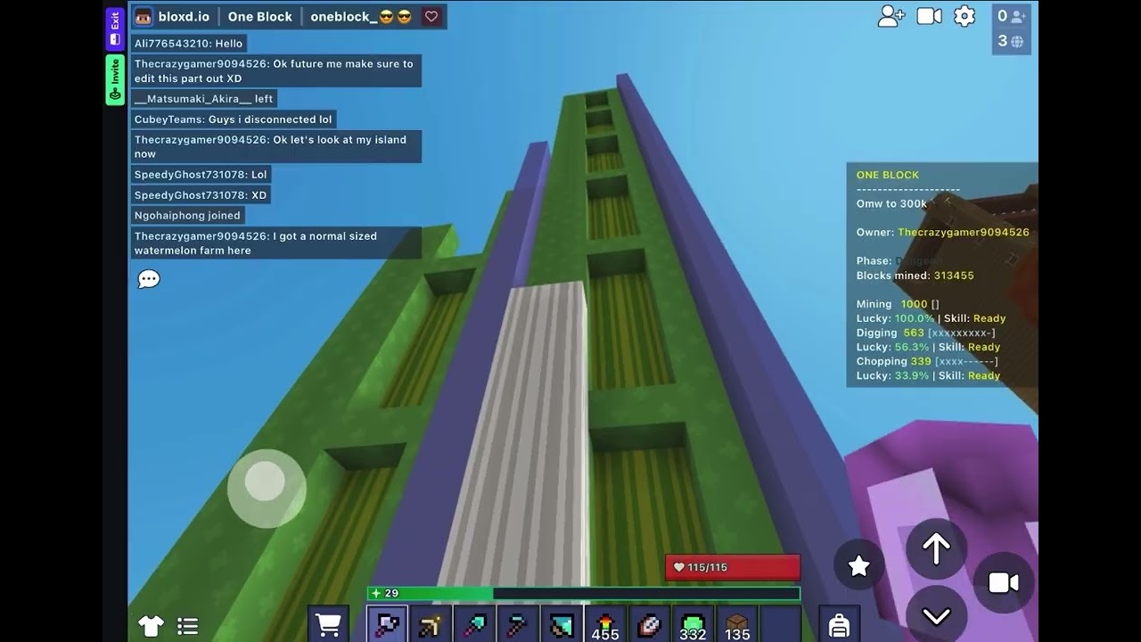 Showing MY 1 Block Island in Bloxd.io