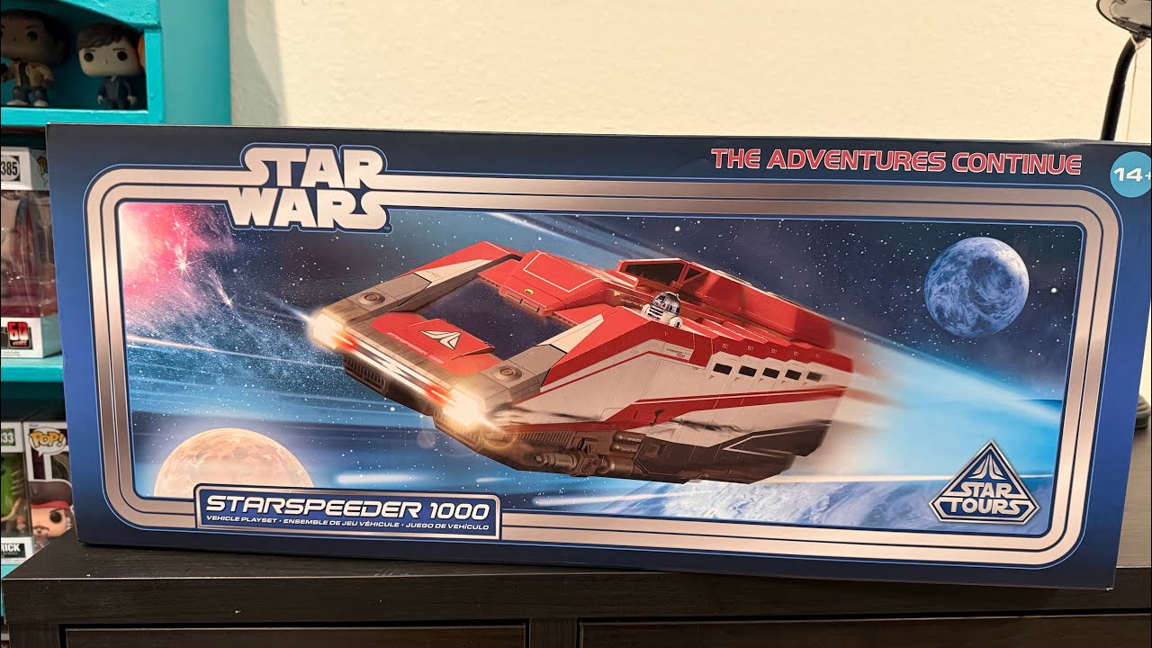 STARSPEEDER 1000 PLAYSET IN-DEPTH REVIEW (Disney Parks, 2025)