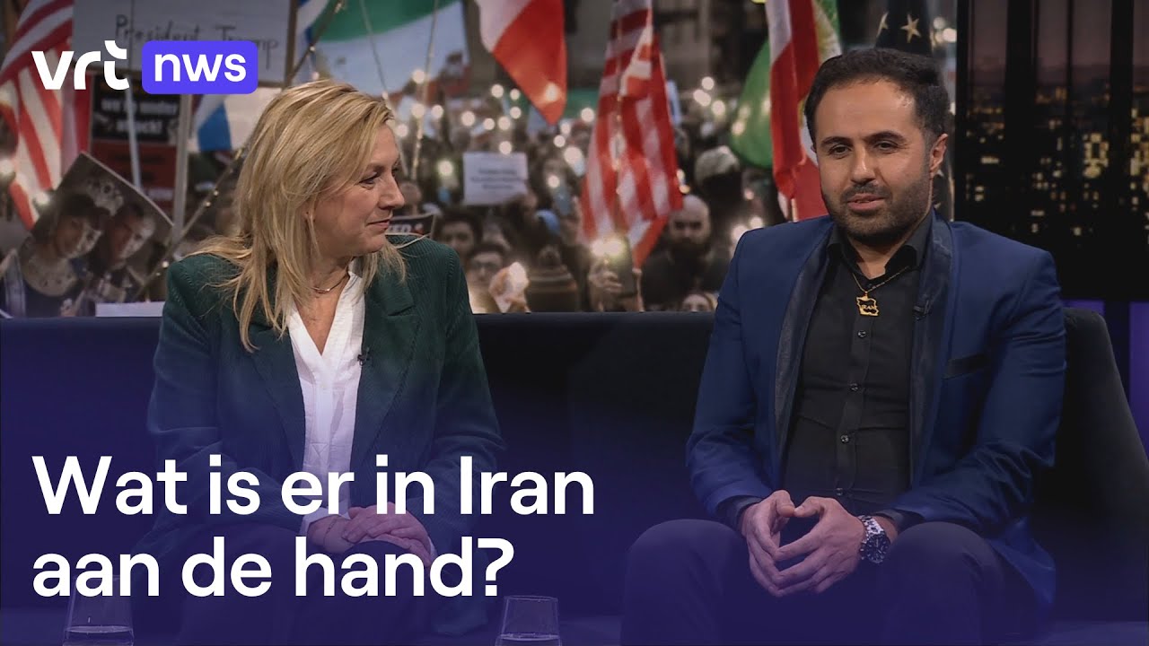 Inge Vrancken en Irani&euml;r Nariman Esteki over de toestand in Iran