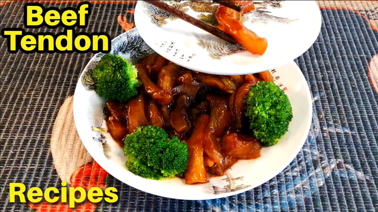 How to Cook Beef Tendon | Beef Tendon Makes Your Skin Beautiful | 葱烧牛蹄筋