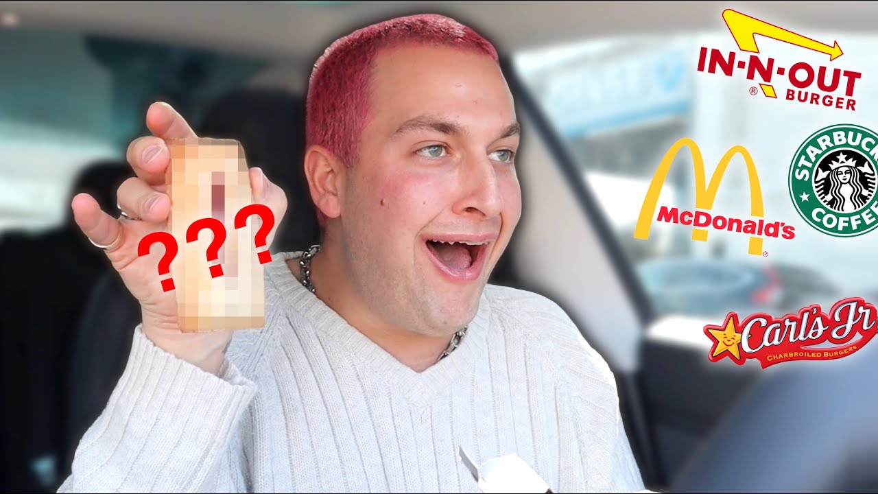 Fast Food I've Never Ordered Taste Test