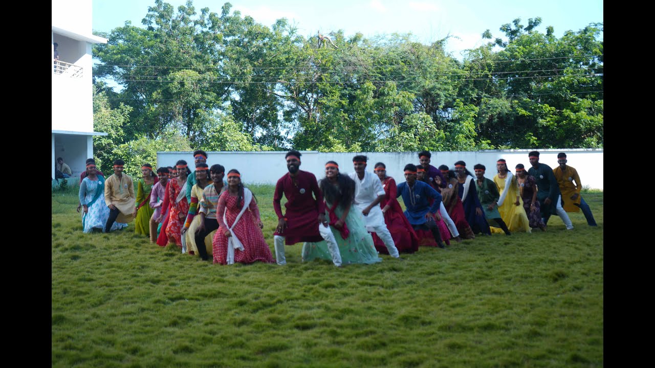 Usha Rama College Vinayaka Chavithi Flash Mob