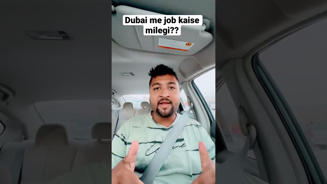 How to find job in Dubai??
