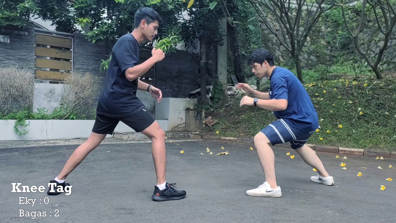 Latihan Agility Games Shoulder Tap, Knee Tag dan Toe Tag