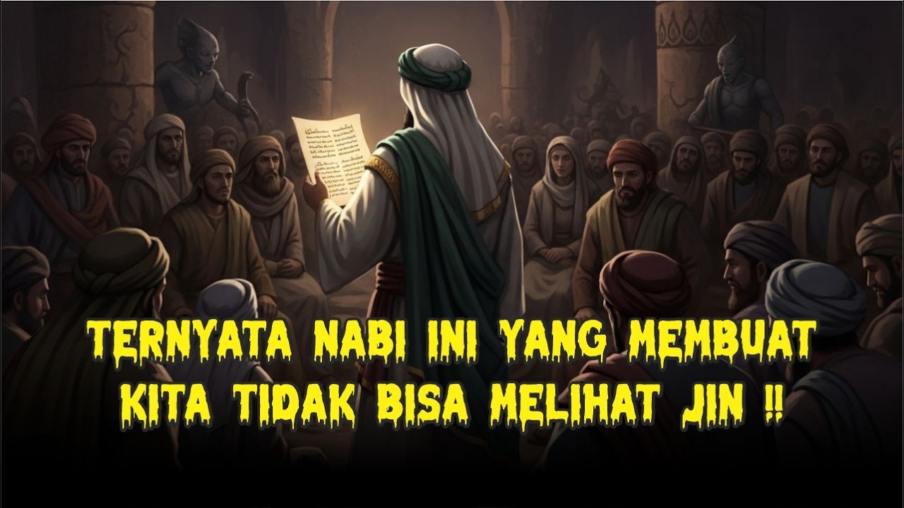 GARA GARA NABI INI KITA TIDAK BISA MELIHAT JIN❗