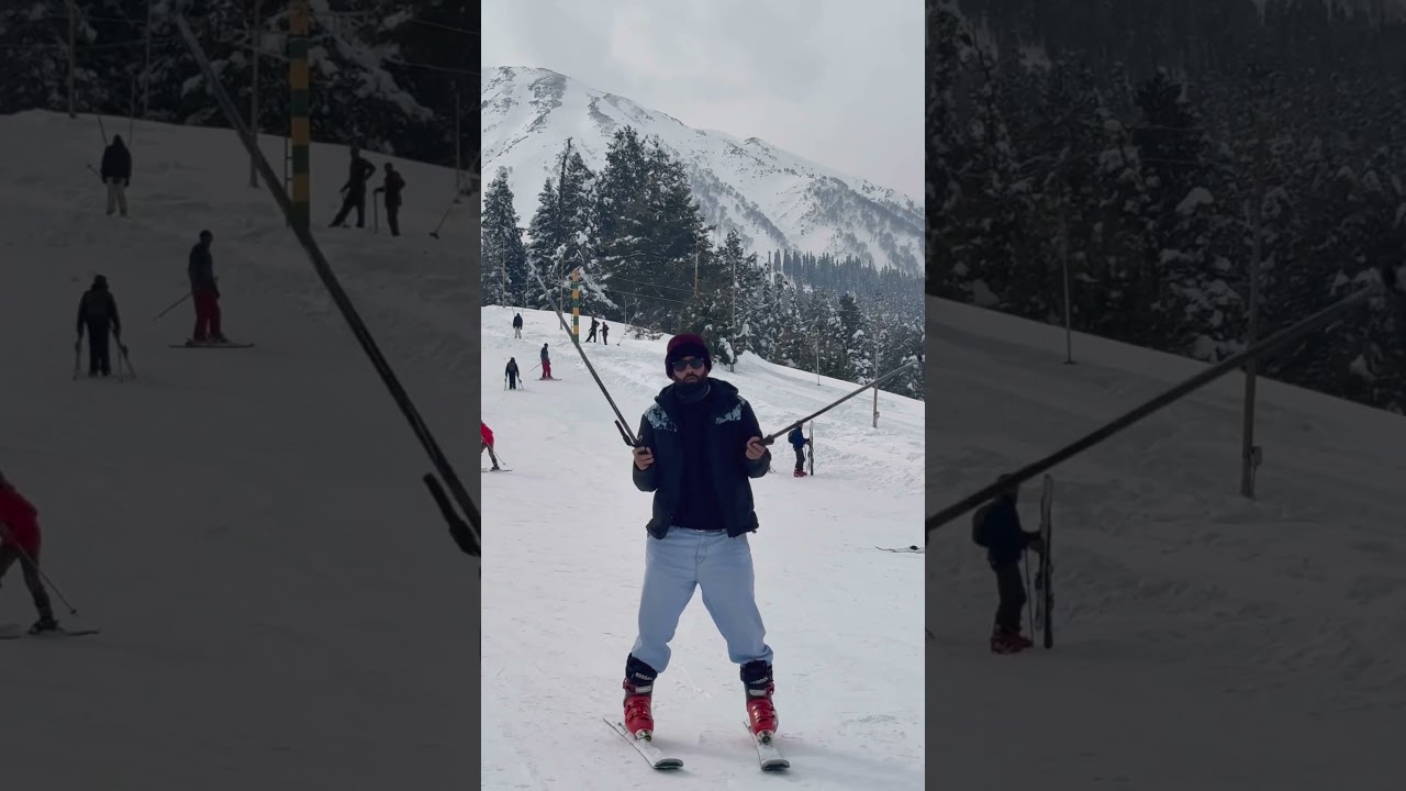 Skiing in gulmarg is really amazing.